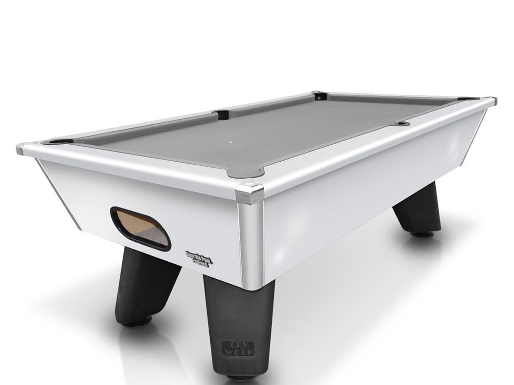 7ft White pool table uk