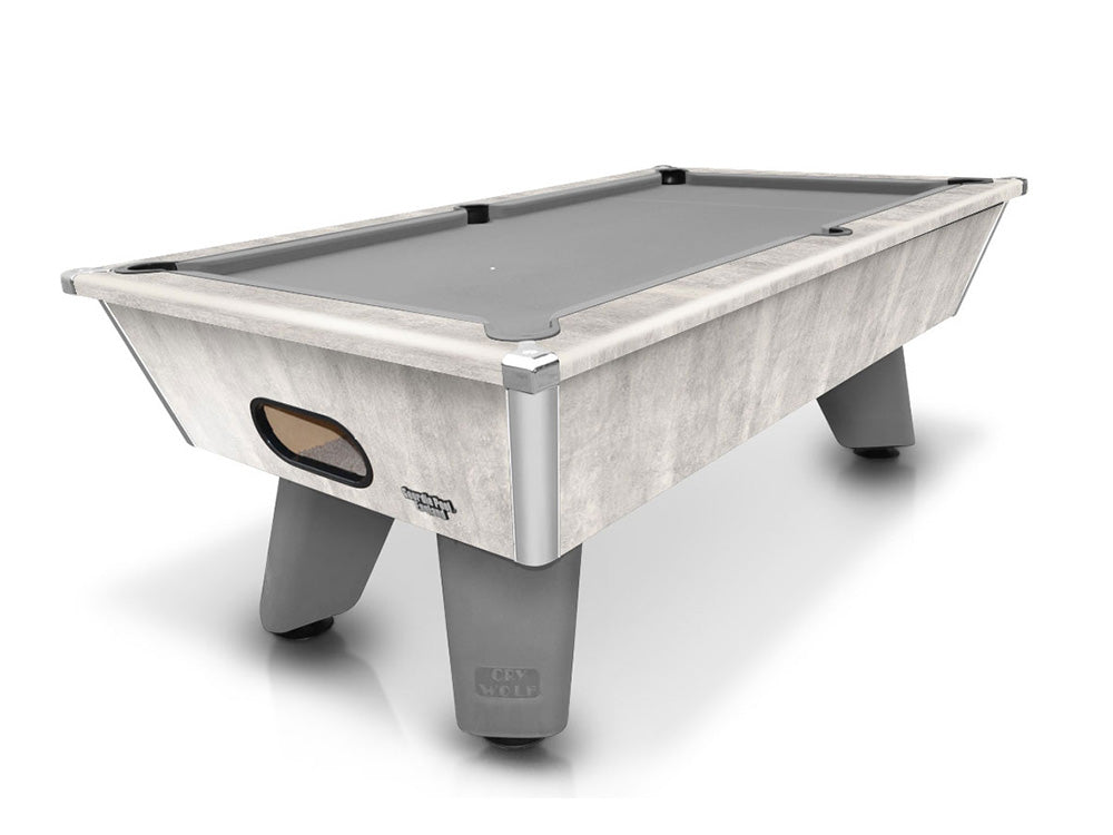 Urban Grey Outdoor Pool Table 