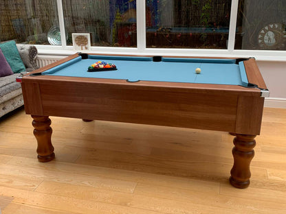 Streaky Walnut 7ft pool table uk