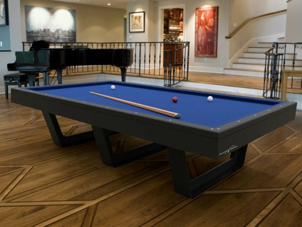 Stunning Luxury Air Pool table Black and blue cloth