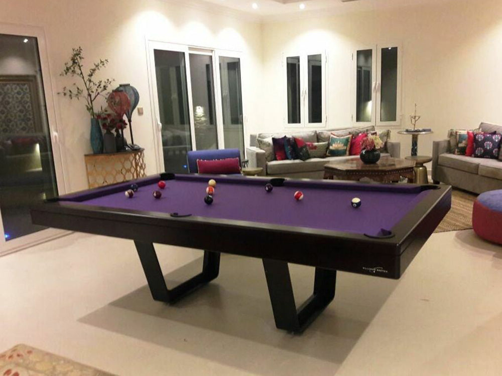 Stunning Luxury Air Pool table Purple and Black