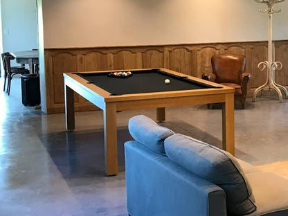 Luxury Nero Pool Table - Honey beech with black cloth.