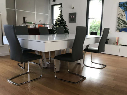 Ozzie White Pool Table Diner used in the office.