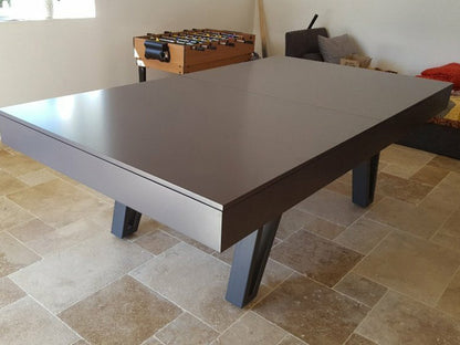 Grey Ozzie Pool Table Diner