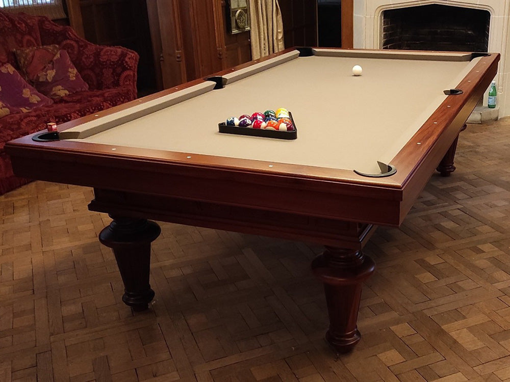 Prestige Pool Table in medium wood