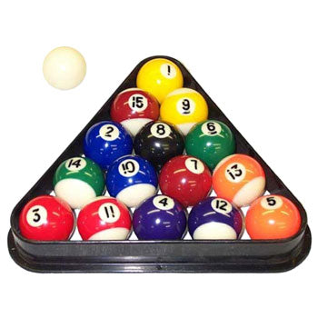 2 inch Spots and stripes pool balls
