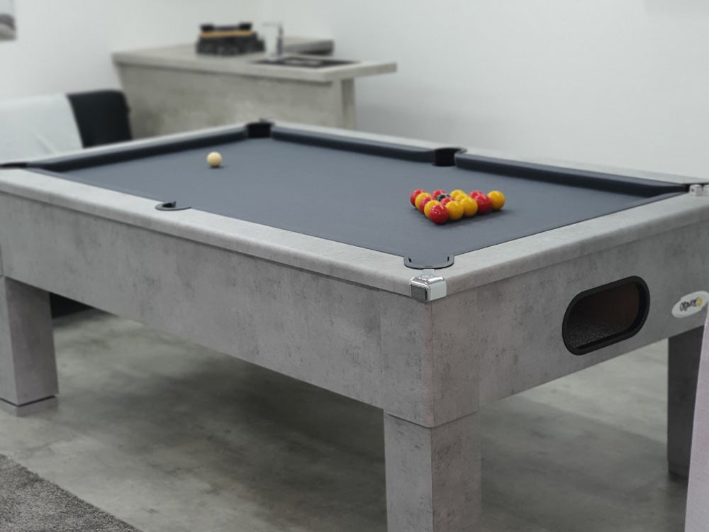 Urban Grey Square Leg Pool Table 6ft / 7ft – Elegant Leisure